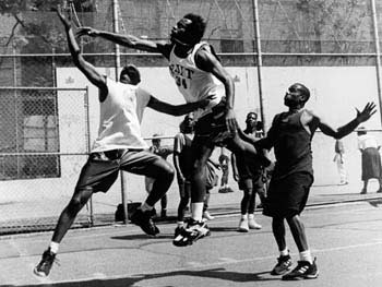 Basketball, West 4th Street Playground, Manhattan, May 20, 1996