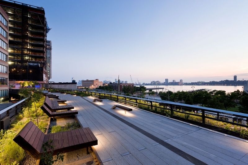 High Line Park in New York 