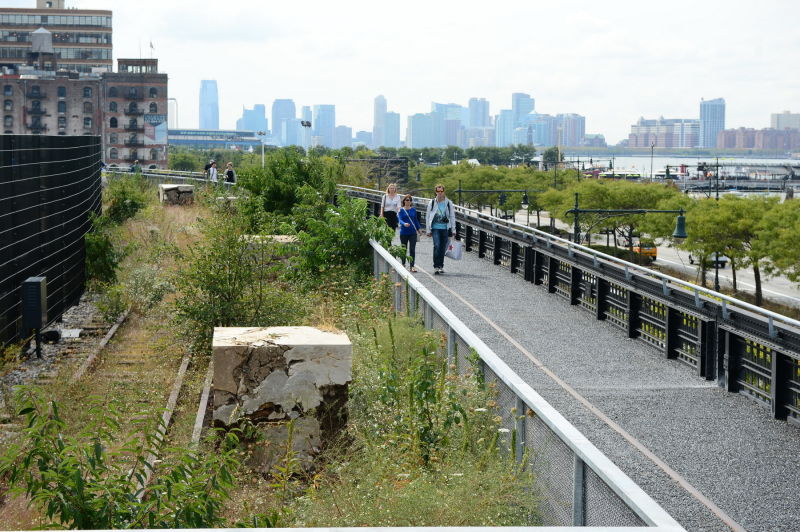 High Line Park in New York 