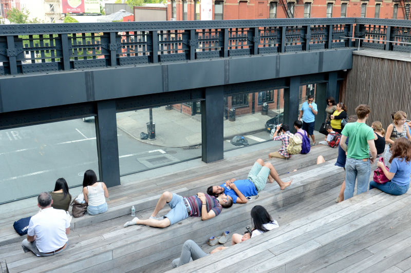 The New York High Line officially open