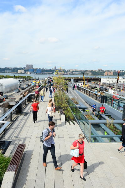 The New York High Line officially open