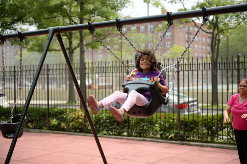 Popular Central NY Park Unveils New Adult Fitness Playground