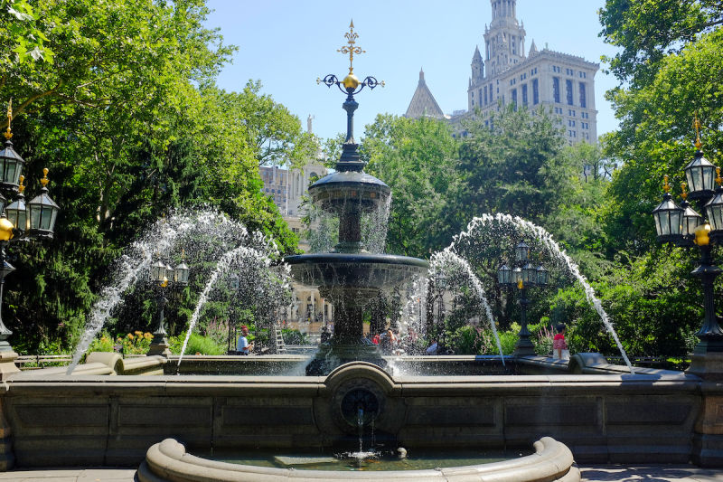 Fountains in New York City's Parks : NYC Parks