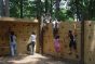 Breaking in the Kids' Climbing Wall