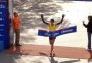 Brazilian Marilson Gomes dos Santos wins the marathon