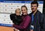 Paula Radcliffe and family