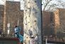 Rock climbing wall