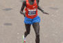 Kenyan Robert Kipkoech Cheruiyot finishes second