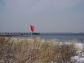 Midland Beach dunes in winter