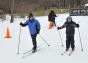 Commissioner Adrian Benepe offers skiing tips