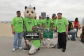 Pearl the Squirrel and Senior Fabulous Fitness Participants