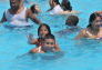 Swimming at Fisher Pool