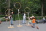 Quidditch Demonstration at BeFitNYC Fitness Festival