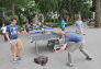 Outdoor Table Tennis at the BeFitNYC Fitness Festival