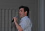 Colin Donnell of Anything Goes performs at The Richard Rodgers Amphitheater