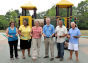 Cutting the Ribbon at the Silver Lake Tot Lot