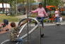 Testing Play Equipment at Ciccarone Playground