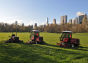 First Mow at Central Park's Sheep Meadow