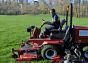 First Mow at Central Park's Sheep Meadow