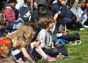 Onlookers at the Wangari Maathai Memorial Tree Planting at Morningside Park