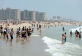 Returning to the water at Rockaway Beach