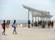 Enjoying the Shade at Rockaway Beach