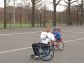 First wheelchair football field in Parks