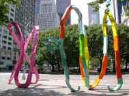 Franz West, The Ego and the Id<br/>
Photo by Meg Duguid, NYC Parks