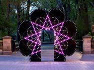James Yamada, Our Starry Night, 2008.
Photo by Seong Kwon, courtesy of Public Art Fund.