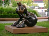 Tom Otterness, Large Sad Sphere
Courtesy of the artist