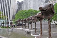Ai Weiwei, Circle of Animals/ Zodiac Heads, courtesy of Daniel Avila