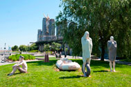Benat Iglesias Lopez The Bathers photo courtesy of NYC Parks