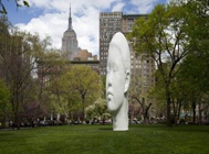 Jaume Plensa, Echo, Photograph by James Ewing