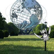 La Coronita at the Unisphere (rendering) by Mike Estabrook