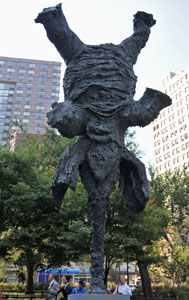 Miquel Barceló,  Elephandret, Union Square, photograph by Daniel Avila