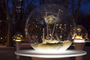 Paula Hayes, Gazing Globes, 2015,Courtesy the artist and Salon 94, New York. Photographs by Yasunori Matsui.