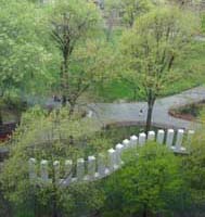 Circle with Towers (courtesy of Madison Square Park Conservancy)
