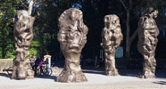 Sui Jianguo, Blind Portraits, photo courtesy of NYC Parks