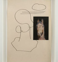 Uri Aran, Untitled (Horse Drawing)