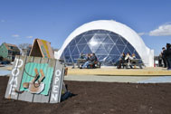 The VW Dome 2, photo courtesy of Daniel Avila, NYC Parks