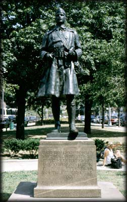 Photo of Gerald MacDonald in MacDonald Park, Queens