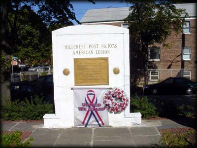 Photo of the Hillcrest Monument, Queens